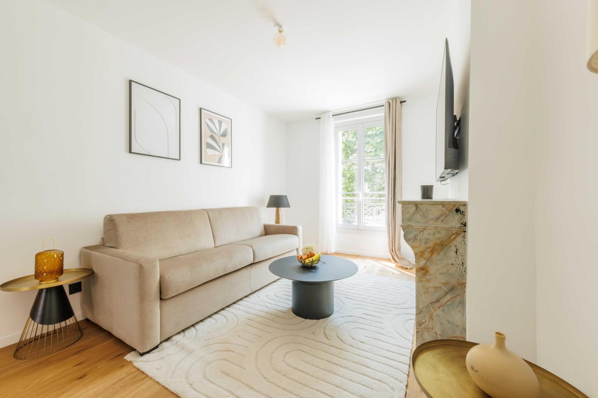 Chic Appartement - 1Br-4P - Chateau De Vincennes Ngoại thất bức ảnh